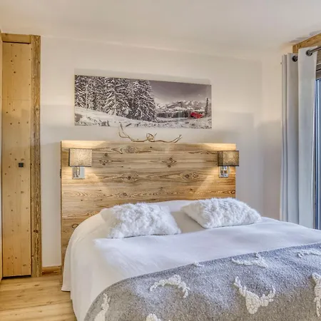 Charmant 2 A Avec Terrasse, Cheminee Et Wi-fi - Fr-1-453-320 * Megeve