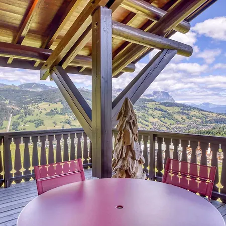 Charmant 2 A Avec Terrasse, Cheminee Et Wi-fi - Fr-1-453-320 Apartment Megeve