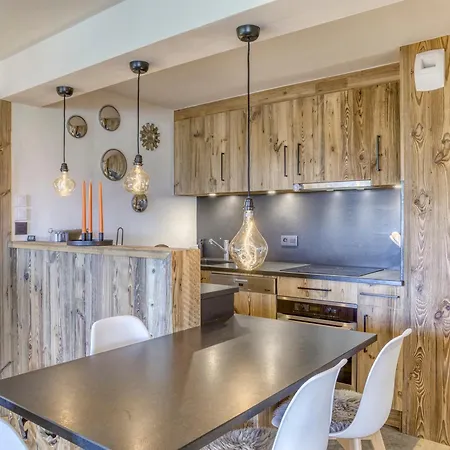 Apartment Charmant 2 A Avec Terrasse, Cheminee Et Wi-fi - Fr-1-453-320 Megeve